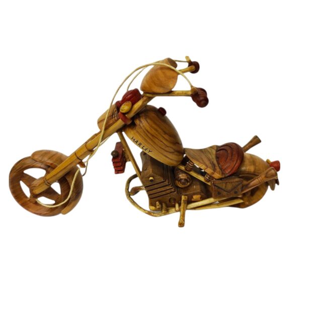 Μηχανή χάρλει χειροποίητη από ξύλο ελιάς 18x12