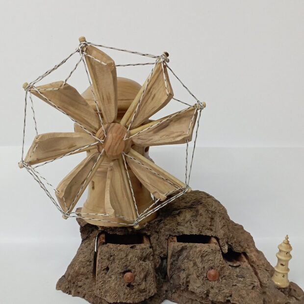 	Διακοσμητικός ανεμόμυλος με συρταράκια 