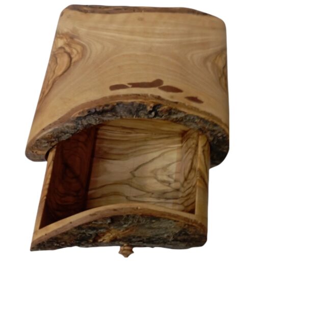 Μπιζουτιέρα από ξύλο ελιάς 24x26,5x14
